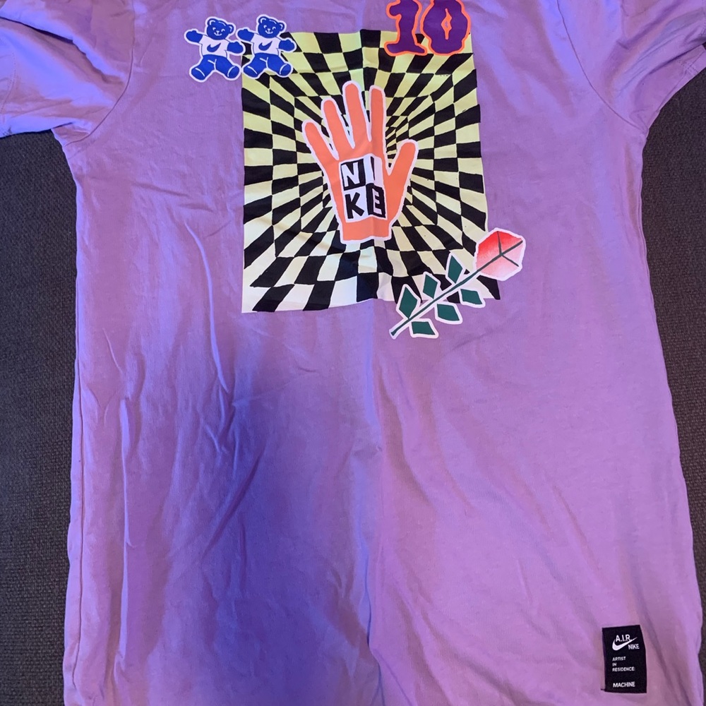 Purple graphic Nike tee